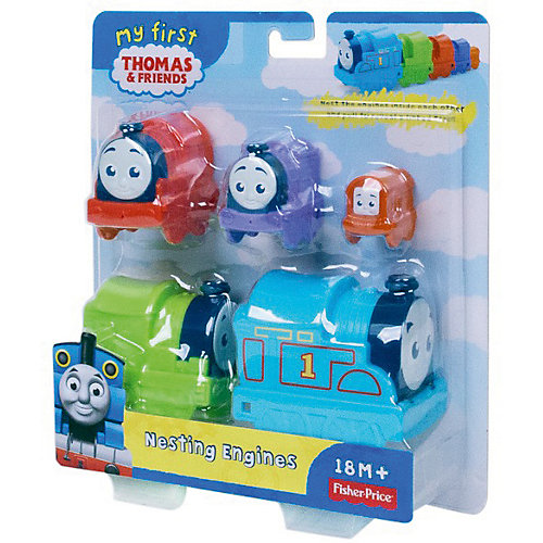 Игровой набор Fisher Price Томас и его друзья, Складывающиеся паровозики от Mattel
