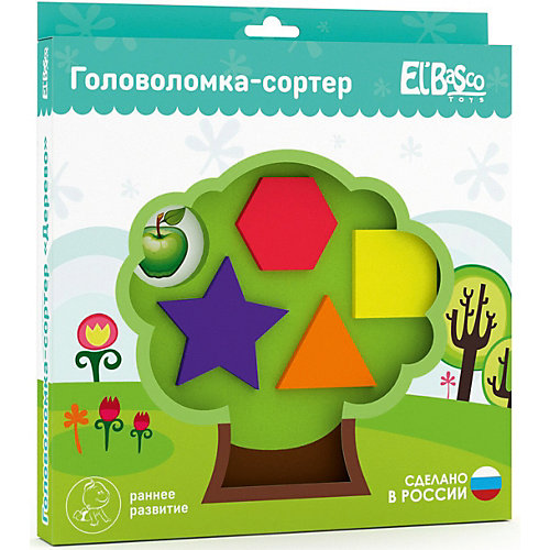 Головоломка-сортер El`Basco Toys "Дерево" от El`Basco Toys