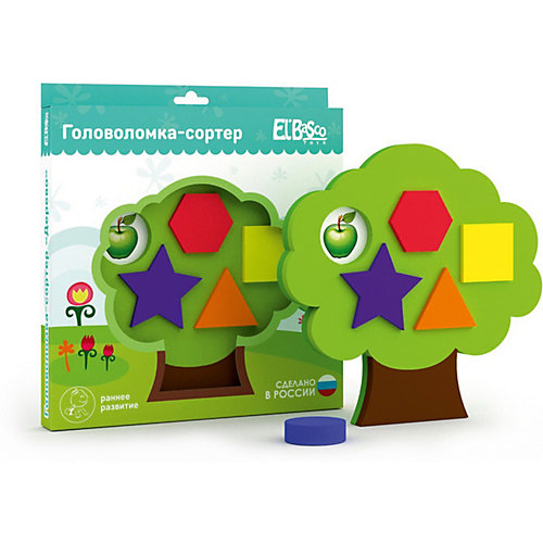 Головоломка-сортер El`Basco Toys "Дерево" от El`Basco Toys