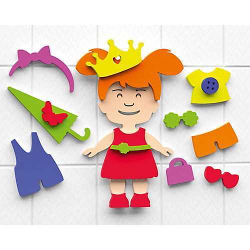 Набор для купания El`Basco Toys "Аква Одевашка Девочка" от El`Basco Toys