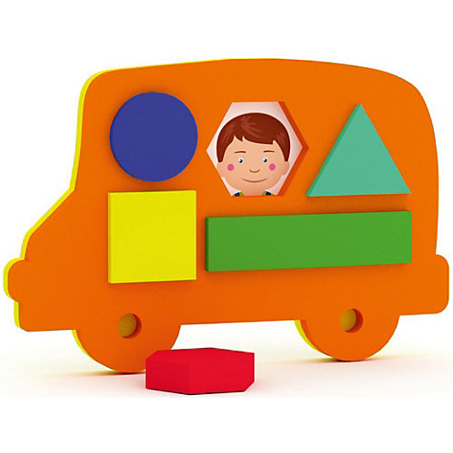 Головоломка-сортер El`Basco Toys "Автобус"
