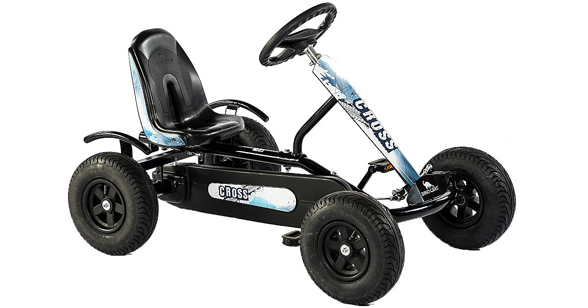 Go-Kart Junior Cross BF1, schwarz-blau