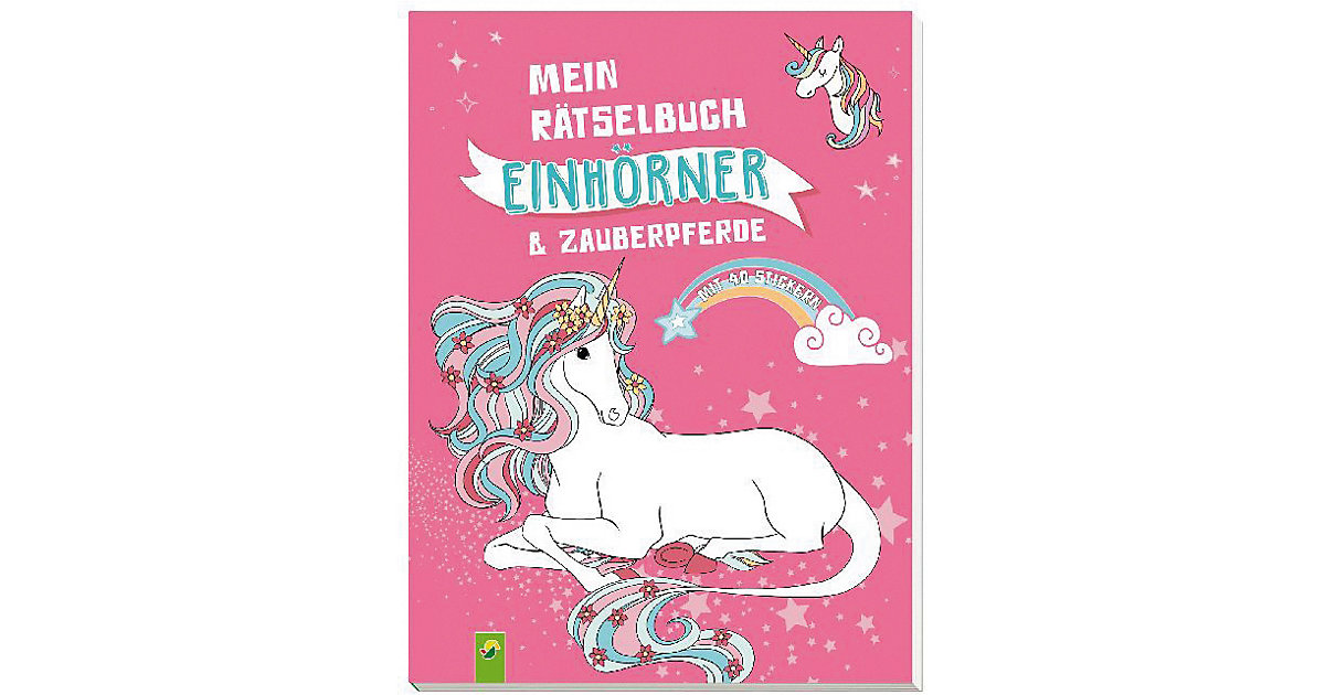 Buch - Mein Rätselbuch Einhörner & Zauberpferde