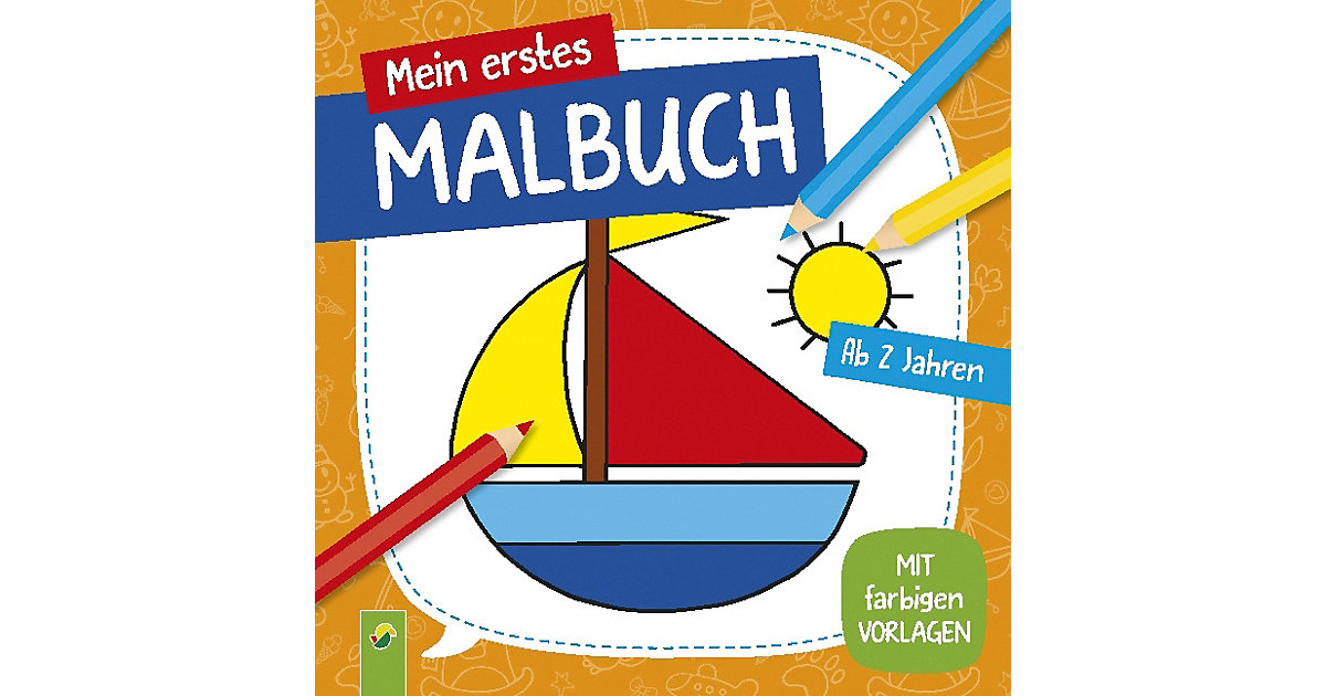 Buch - Mein erstes Malbuch (Boot)