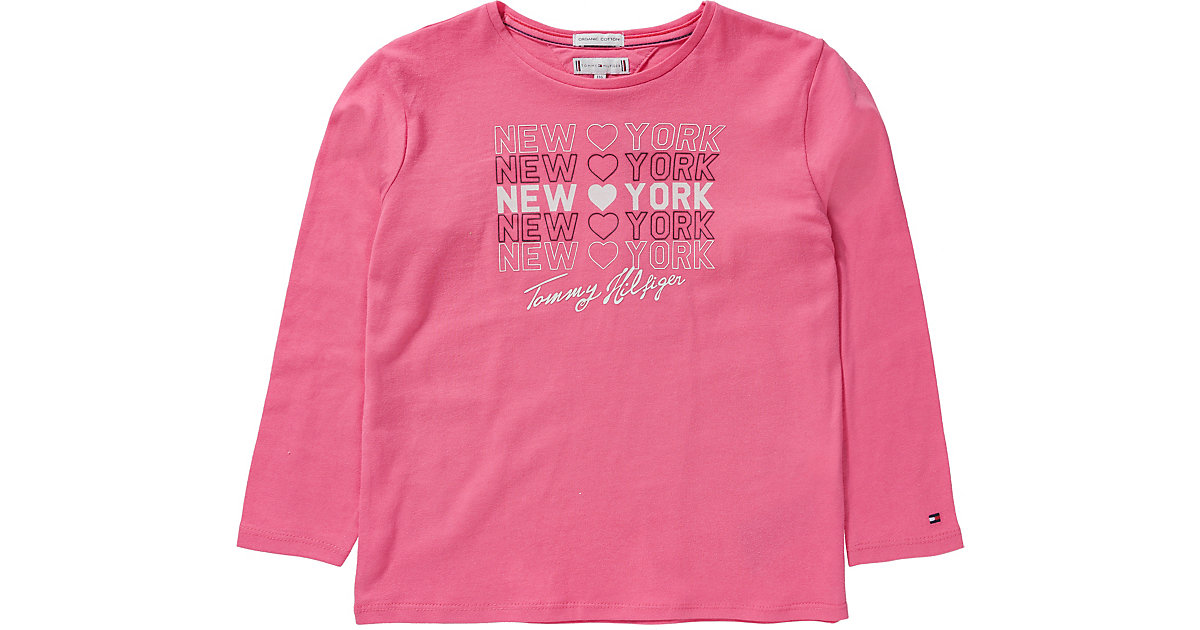 Tommy Hilfiger · Langarmshirt , Organic Cotton Gr. 116 Mädchen Kinder Tommy Hilfiger · Langarmshirt , Organic Cotton Gr. 116 Mädchen Kinder