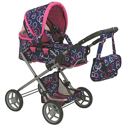 Коляска для кукол Buggy Boom Infinia трансформер, разноцветная от Buggy Boom
