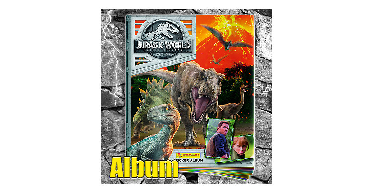 Jurassic World 2 Panini Sammelalbum