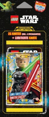 LEGO STAR WARS Trading Cards 5er Blister