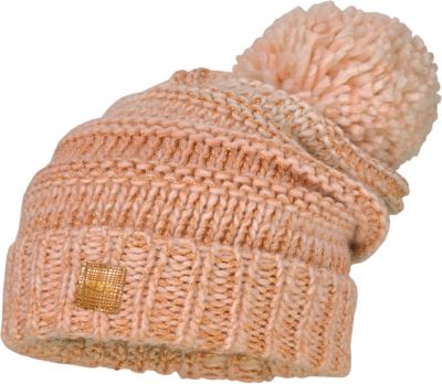 Bommelmtze apricot Gr. 55-57 Mdchen Kinder