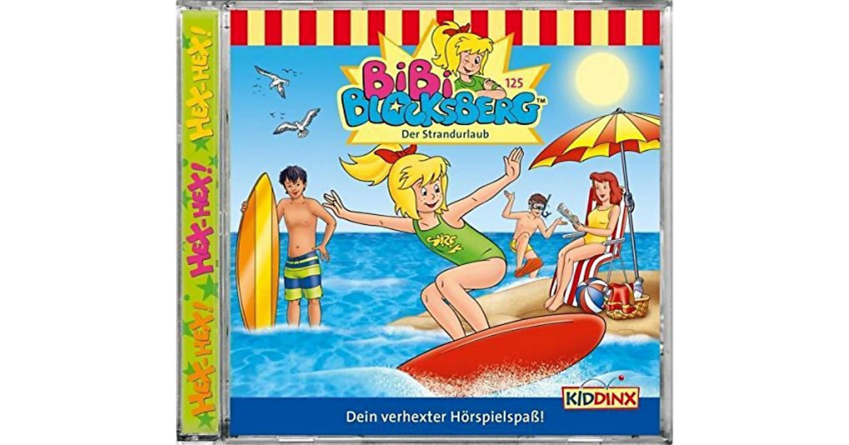 CD Bibi Blocksberg 125 - Der Strandurlaub Hörbuch