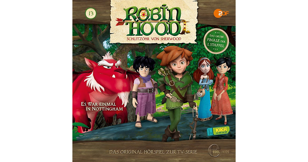 CD Robin Hood - Schlitzohr von Sherwood 13 Hörbuch