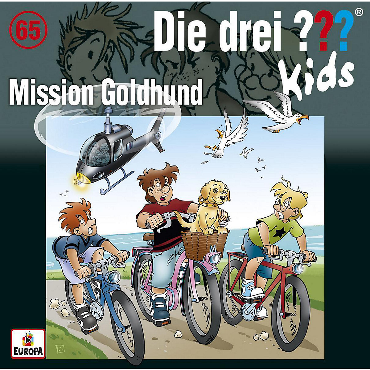 CD Die drei ??? Kids 65 Mission Goldhund