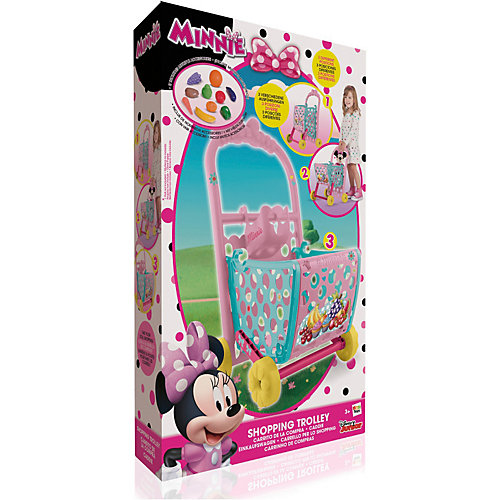 Disney Игровой набор "Минни: Тележка с продуктами" (49 см, трансформ., аксесс.) от IMC Toys
