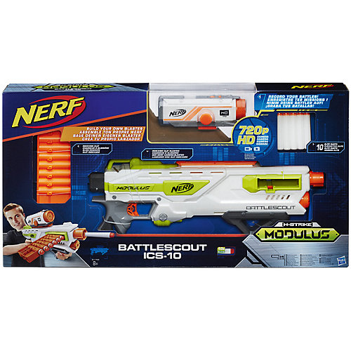 Бластер Nerf Модулус Баттлскаут от Hasbro