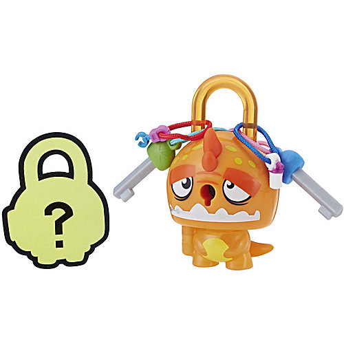Замочки с секретом Lock Stars, Оранжевый динозавр от Hasbro