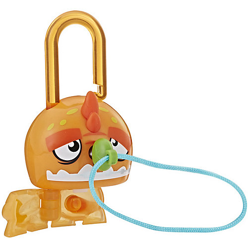 Замочки с секретом Lock Stars, Оранжевый динозавр от Hasbro