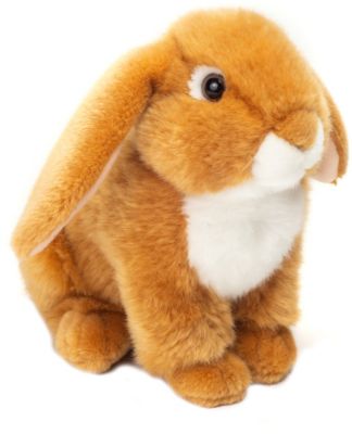 Hase sitzend hellbraun 21 cm