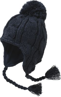 Bommelm�tze dunkelblau Gr. 49 M�dchen Kinder