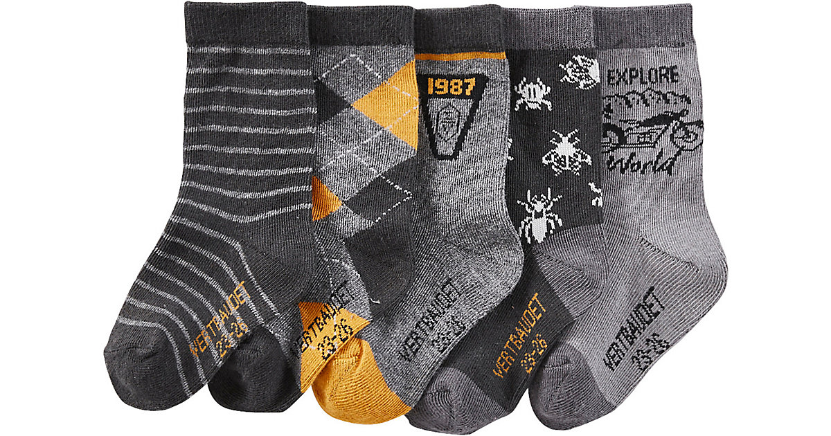 Vertbaudet · Socken 5er-Pack Gr. 31-34 Jungen Kinder Vertbaudet · Socken 5er-Pack Gr. 31-34 Jungen Kinder