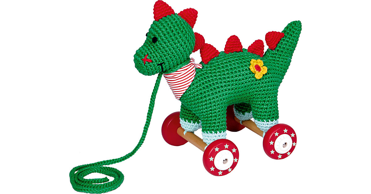 Spiegelburg · BabyGlück: Dino auf Holzrollen Spiegelburg · BabyGlück: Dino auf Holzrollen