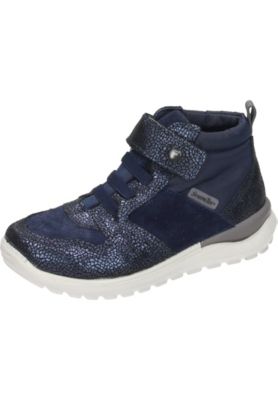 RICOSTA Mdchen Klett Schnrschuhe blau Gr. 32