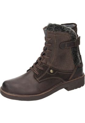 VADO M�dchen Stiefel Schn�rstiefeletten braun Gr. 35