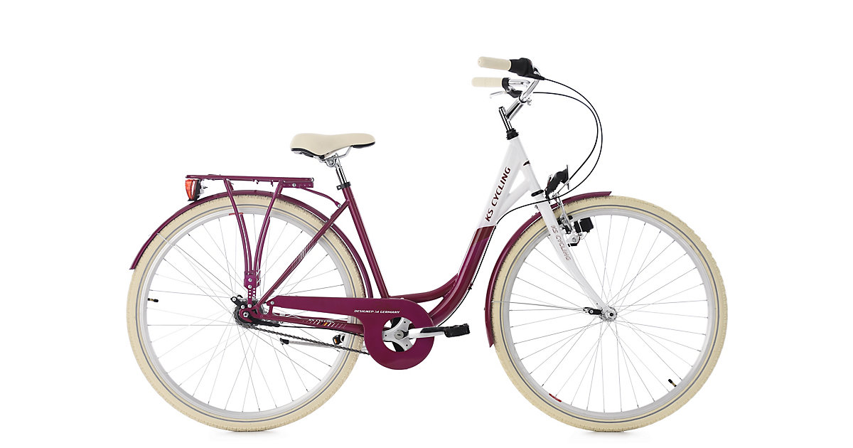 KS Cycling · Damenfahrrad 28´´ Belluno brombeer 7 Gänge RH 48 cm KS Cycling KS Cycling · Damenfahrrad 28´´ Belluno brombeer 7 Gänge RH 48 cm KS Cycling