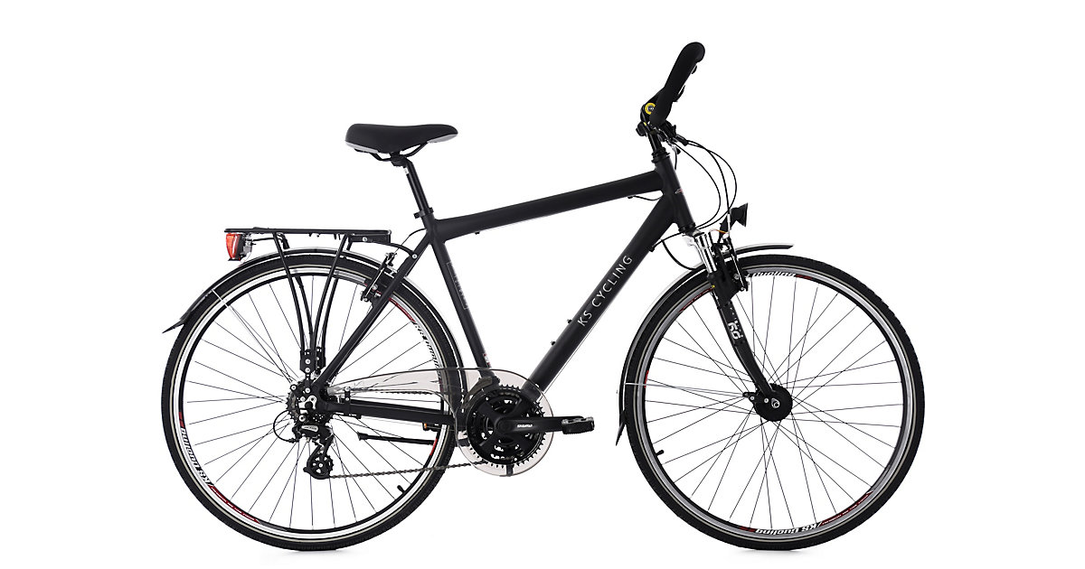 KS Cycling · Trekkingrad Herren 28´´ Norfolk 24 Gang schwarz RH 56 cm Multipositionslenker KS Cycling KS Cycling · Trekkingrad Herren 28´´ Norfolk 24 Gang schwarz RH 56 cm Multipositionslenker KS Cycling