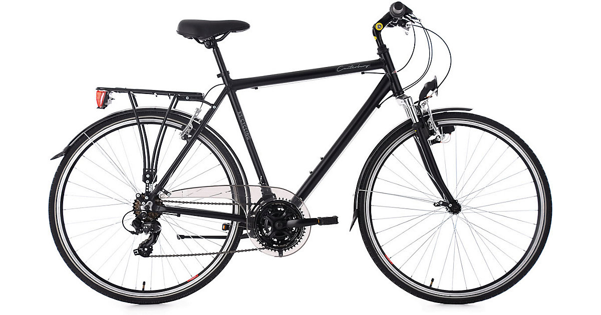 Trekkingrad Herren 28´´ Canterbury schwarz RH 58 cm Aluminiumrahmen Flachlenker KS Cycling Trekkingrad Herren 28´´ Canterbury schwarz RH 58 cm Aluminiumrahmen Flachlenker KS Cycling
