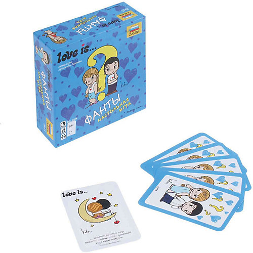 Настольная игра Звезда "Love is… Фанты" от Звезда