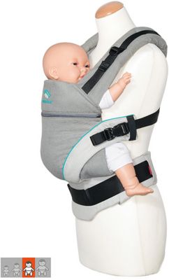 Babytrage Xt Cotton Grey Ocean Manduca Mytoys