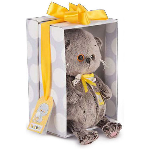 Мягкая игрушка Budi Basa Кот Басик Baby в колпачке с барабаном, 20 см от Budi Basa