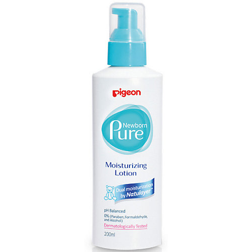 Молочко увлажняющее Pigeon Newborn Pure Moisturizing Lotion, с 0 мес., 200 мл. от Pigeon