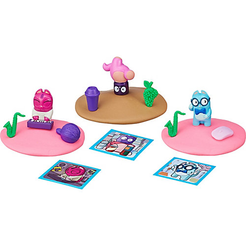Набор коллекционных фигурок Lost Kitties 3 котика в коробочках от Hasbro