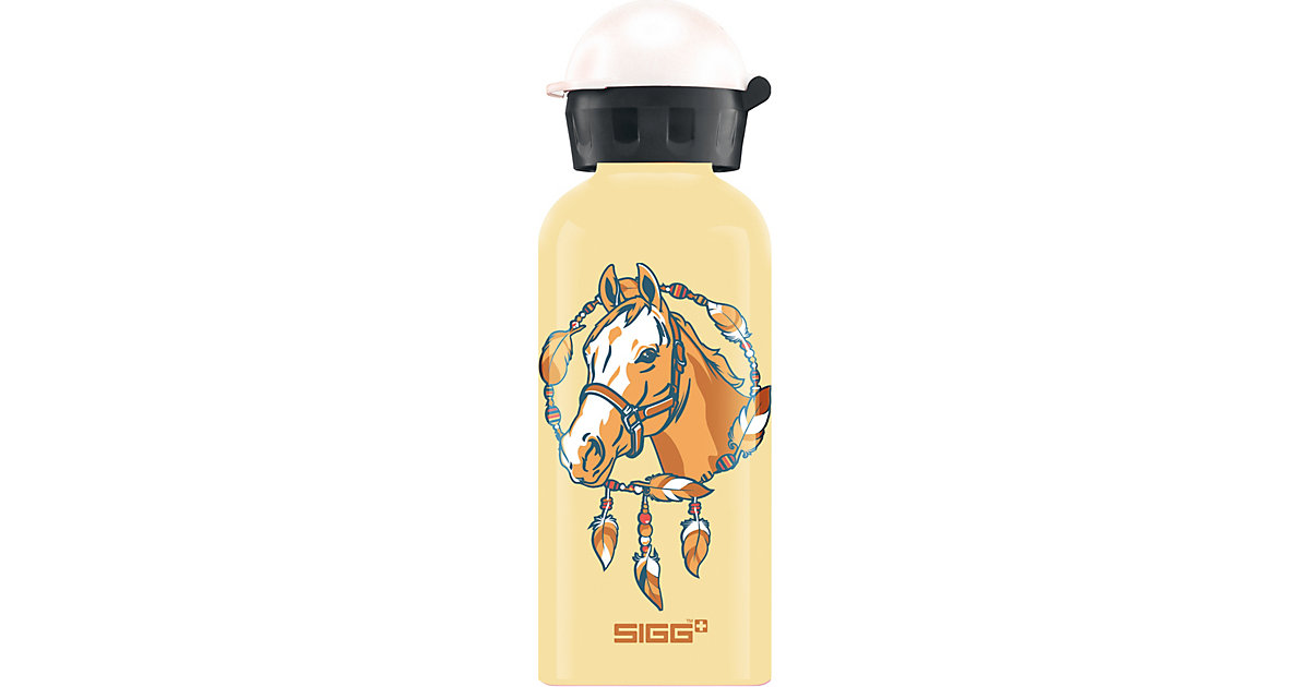 SIGG Alu-Trinkflasche Horse, 400 ml gelb