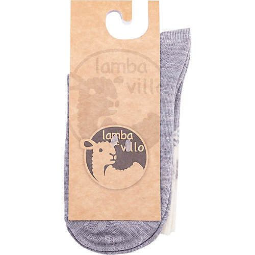 Носки merino Lamba villo - темно-серый от Lamba villo