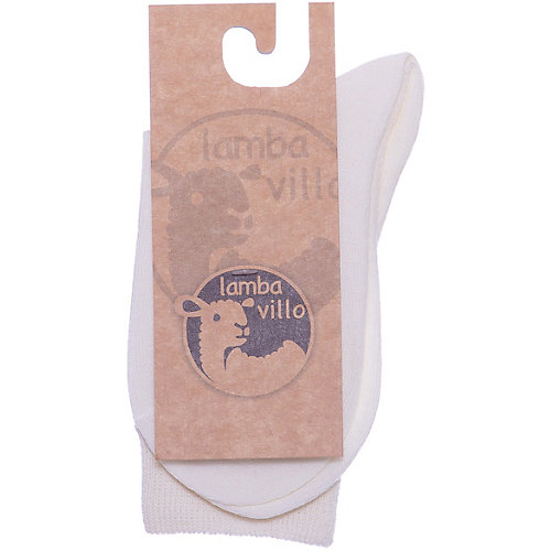 Термоноски Lamba villo Merino - экрю от Lamba villo