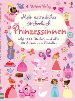 Buch - Mein extradickes Stickerbuch: Prinzessinnen