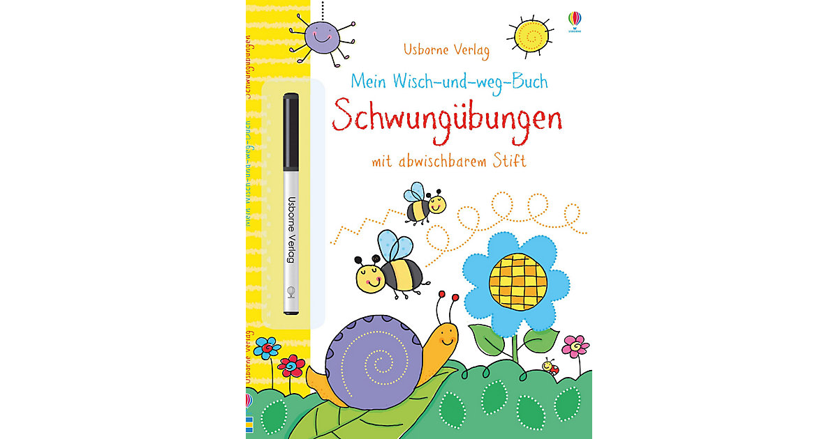Usborne Verlag · Mein Wisch-und-weg-Buch: Schwungübungen Usborne Verlag · Mein Wisch-und-weg-Buch: Schwungübungen
