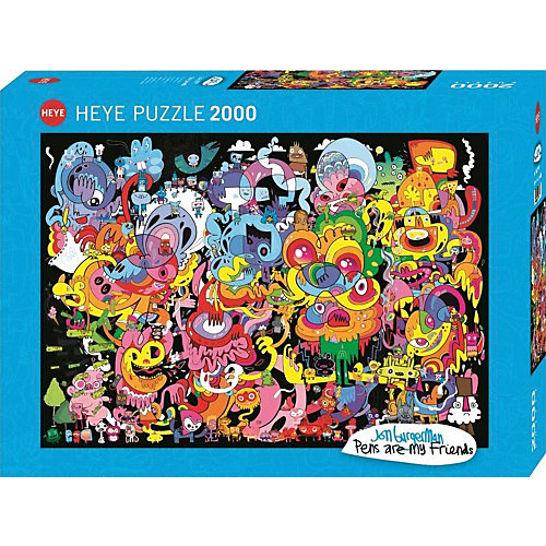 Пазлы HEYE "Новые монстры", 2000 деталей от HEYE
