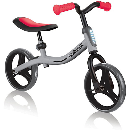 Беговел Globber Go Bike, серо-красный - красный/серебряный от Globber