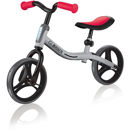 Беговел Globber Go Bike, серо-красный - красный/серебряный от Globber