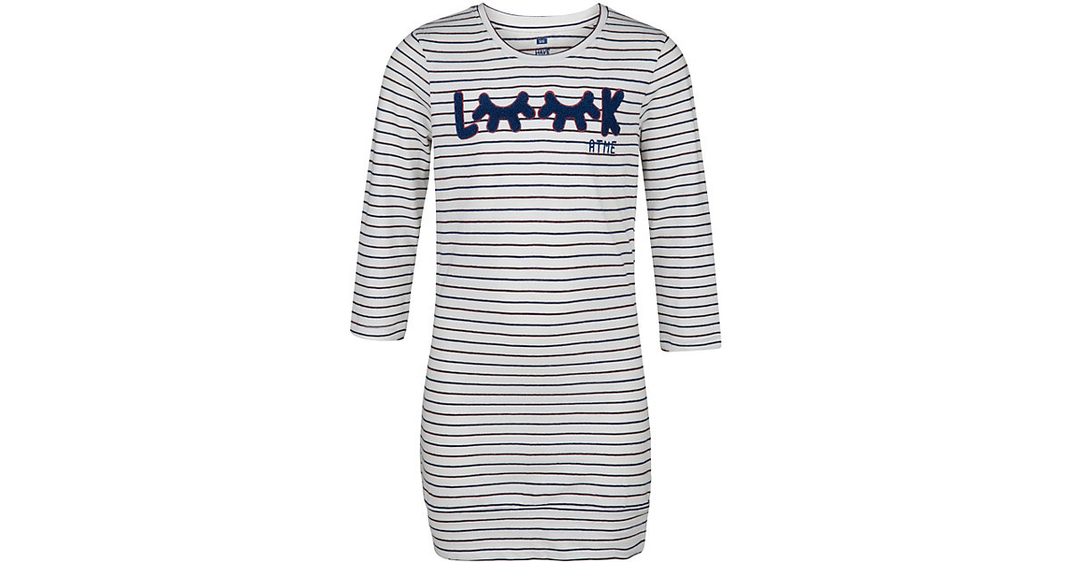 Jerseykleid SNOES mit Frottee-Applikation Gr. 110/116 Mädchen Kinder