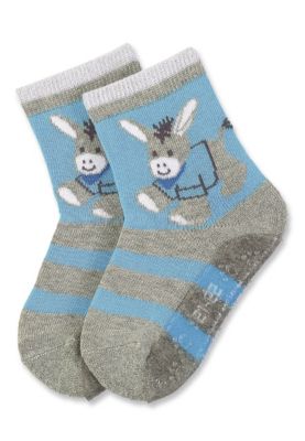 Baby Haussocken Fliesen-Flitzer AIR für Jungen