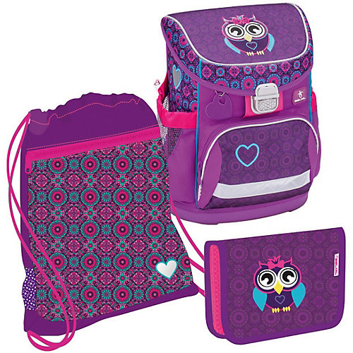 Ранец Belmil MINI-FIT "Colorful" с мешком для обуви - сиреневый от Belmil