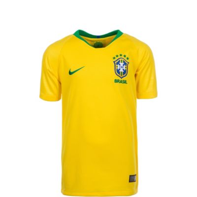 Kinder Trikot Brasilien Stadium Home WM 2018 gelb Gr. 170/176
