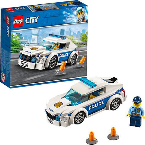 Конструктор LEGO City Police 60239: Автомобиль полицейского патруля от LEGO