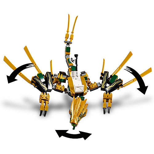 Конструктор LEGO Ninjago 70666: Золотой Дракон от LEGO