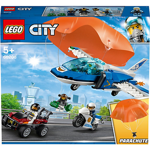 Конструктор LEGO City Police 60208: Воздушная полиция: арест парашютиста от LEGO