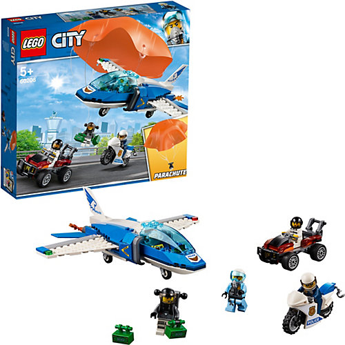Конструктор LEGO City Police 60208: Воздушная полиция: арест парашютиста от LEGO